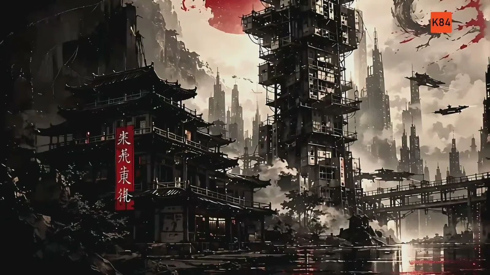 ASHEN SUN cinematic series artwork
