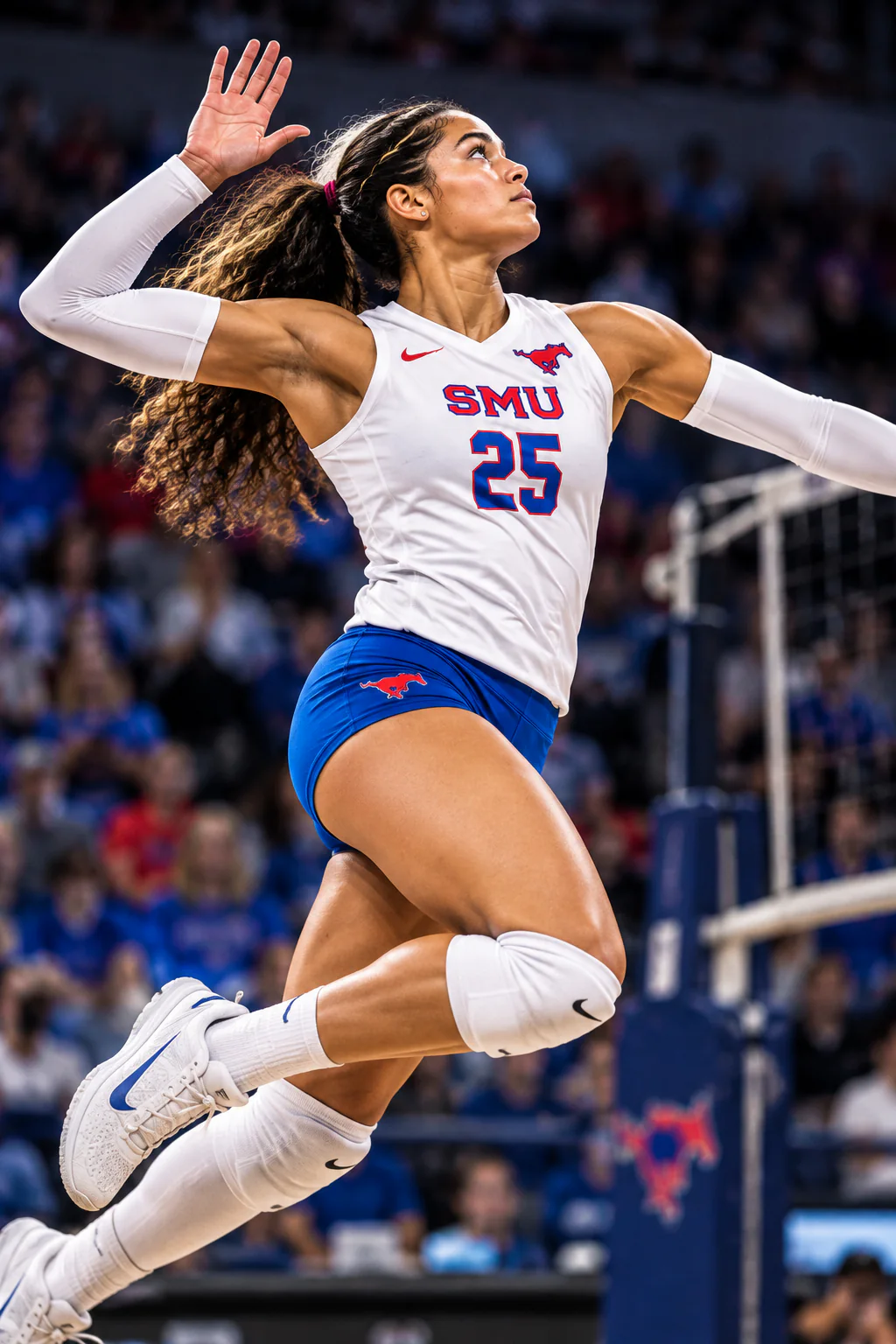 Suli Davis, SMU volleyball outside hitter and September 2026 DEMIGODZ runner-up.